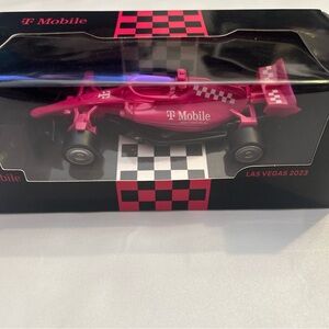 Formula 1 Las Vegas 2023 T-Mobile 6" Pink Race Car Exclusive Official Promo/Box